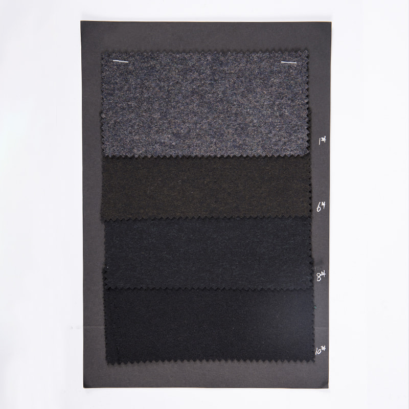 Poliészter vatta kötött jacquard kefeszövetek férfi kabátok AJ225-1/6/8/10