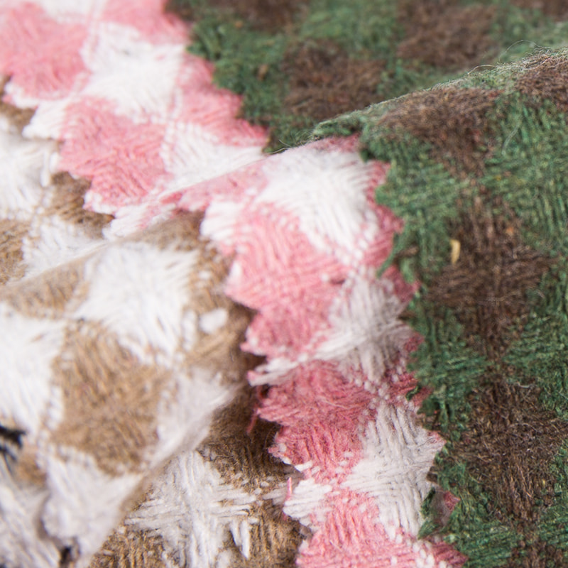 Diamond Check Jacquard dombornyomott szövet 2188