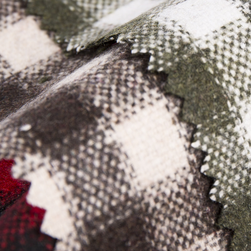 Vichy 20% gyapjú 80% vegyi szál tweed szövet 2255