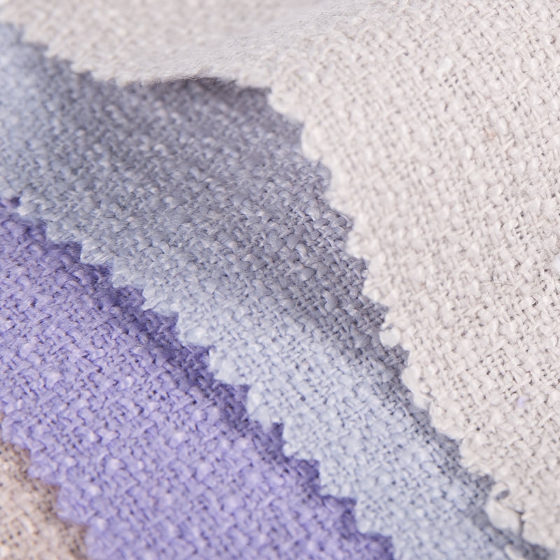 Többszínű dombornyomott Jacquard Tweed szövet 2408-as pulóverhez