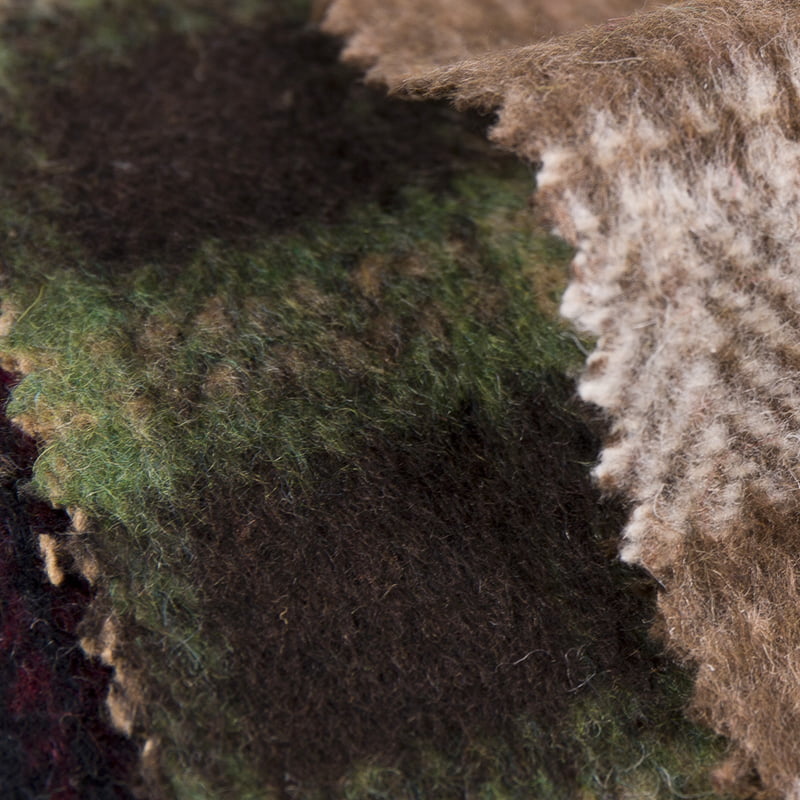 Tartan kockás halszálkás vastag ecset 10% gyapjú 90% poliészter Tweed szövet 2758