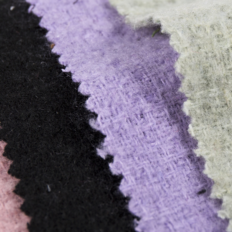 Új divatkefe plüss gyapjú Tweed szövet 2816