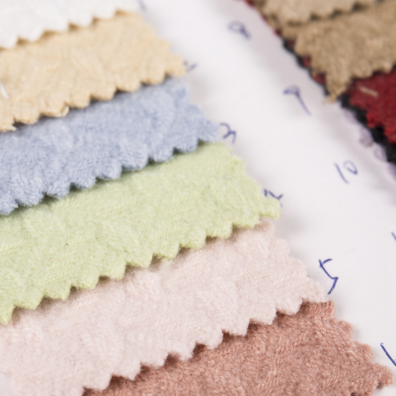 Puha tapintású akril viszkóz poliészter tweed szövet kabátokhoz 3199