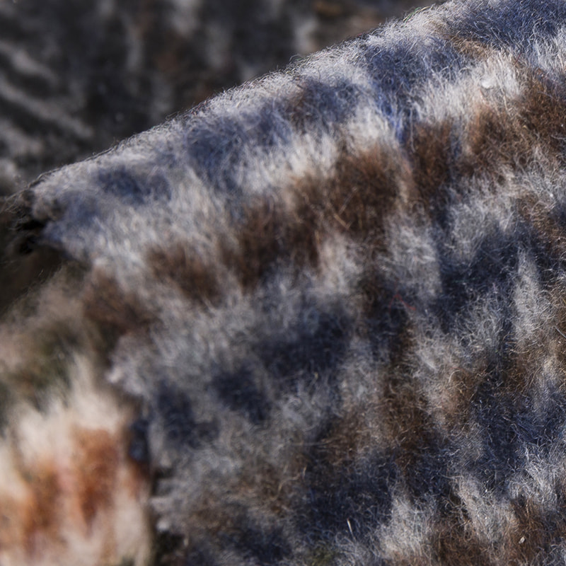 Tartan kockás halszálkás ecset gyapjú vegyi szálas tweed szövet kabátokhoz 3265