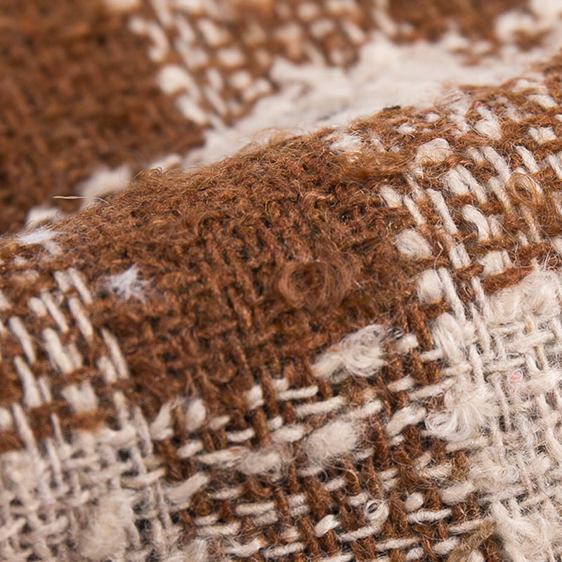 Hurokfonal 10% gyapjú 90% vegyi szál ablaküveg Tweed szövet 3276