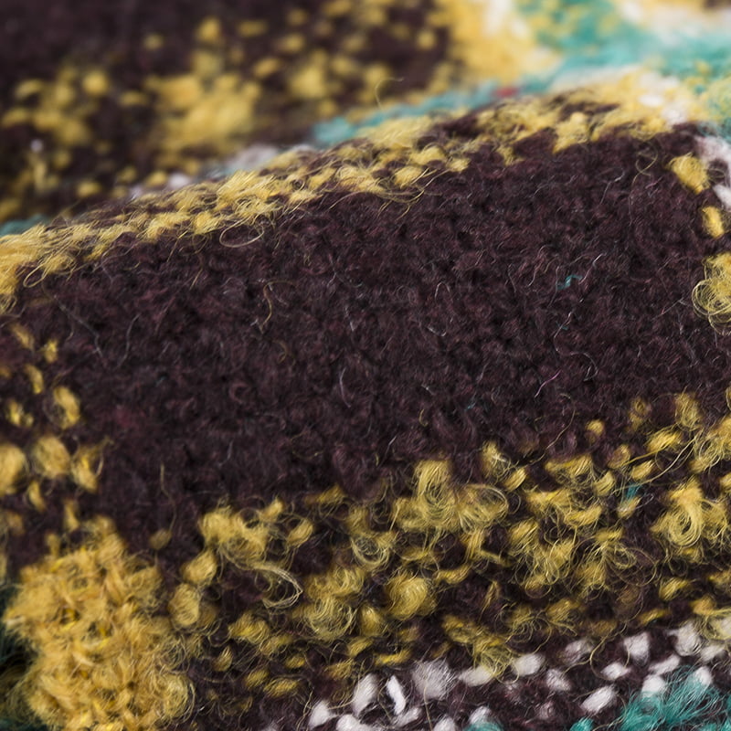 Jacquard hurkos fonal gyapjú szőtt tweed szövet ingekhez 3427