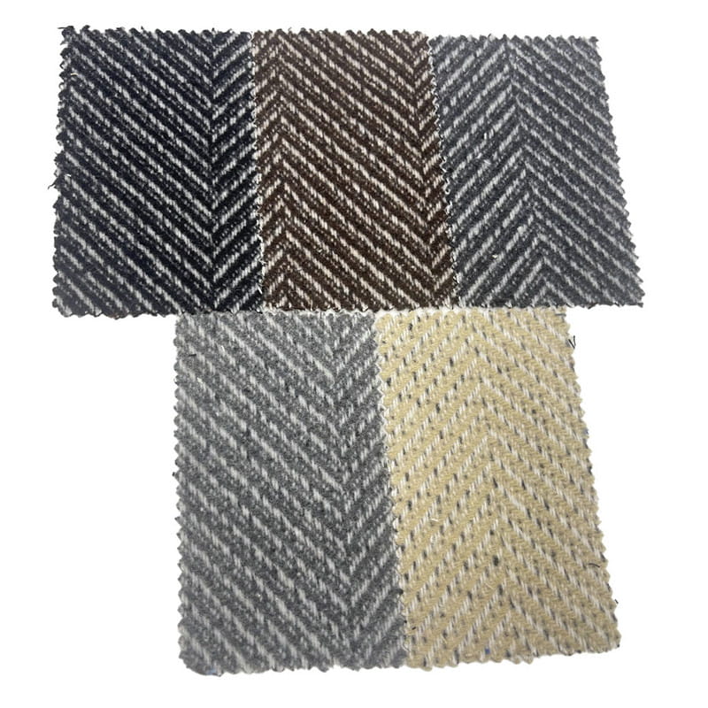 30 gyapjú halszálkás jacquard szőtt Tweed szövetek autóülésekhez 4134